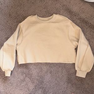 Women’s Amazhiya Tan Crop Top Sweater